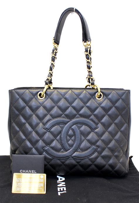 black chanel bag inside|large black chanel tote bag.